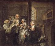 William Hogarth Prodigal son with the old woman to marry china oil painting artist